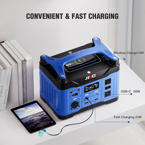 แบตเตอรี่เก็บพลังงานแสงอาทิตย์สำหรับใช้งานกลางแจ้ง Senci 800W ความจุสำรอง 891Wh สถานีพลังงานสำรองแบบพกพา 800 วัตต์ - Product Image 4