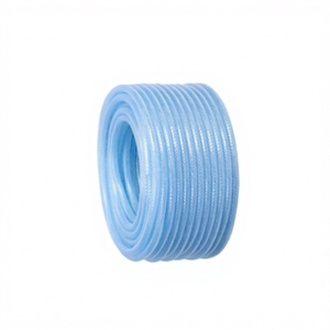 Enrouleur de tuyau d'arrosage en PVC transparent de qualité supérieure, 100 m, renfort fileté, durable, flexible, robuste, fiable, usage quotidien, 1/2 pouce - Product Image 1