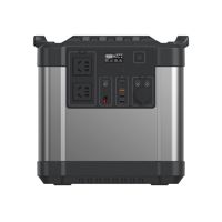 Portable 2000W Centrale Solaire Système De Générateur Lithium Ion Batterie MPPT Lampe De Poche RV Port Allume-cigare pour Un Usage Domestique