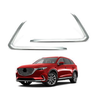 EYNORA Embellecedor Cromado para Faros Antiniebla de <span class=keywords><strong>Coche</strong></span> Mazda CX-9 2016-2022, Tira de Cubierta Inferior para Parachoques Delantero TK50-50122 TK50-50121 - Product Image 1