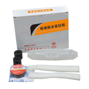 Boîte <span class=keywords><strong>de</strong></span> <span class=keywords><strong>jonction</strong></span> droite souterraine WZUMER F1 Kit d'assemblage <span class=keywords><strong>de</strong></span> câbles en <span class=keywords><strong>résine</strong></span> moulée <span class=keywords><strong>étanche</strong></span> pour sceller et protéger les câbles - Product Image 5