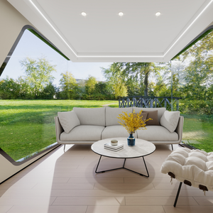 Petite Maison Intelligente Amovible Mobile Préfabriquée 3 Chambres à coucher Espace Capsule Maison avec Cuisine et Salle de Bain Sunshine Room AI Voice Control - Product Image 5