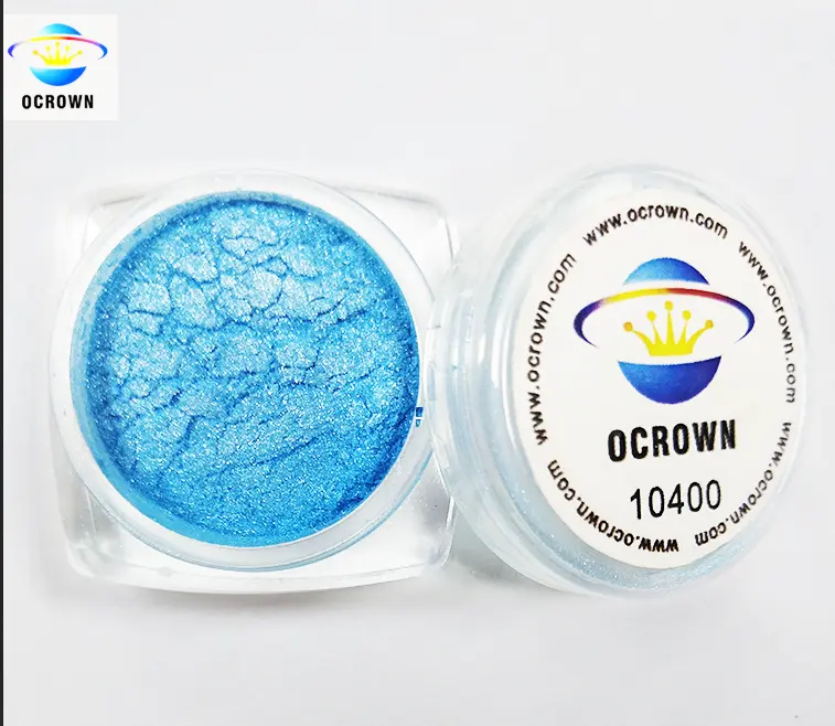 Ocrown Kosmetische Grade Glimmer Perle Pulver Pigment Für Make-Up Bunte Glimmer Perlglanz Pigment Für Lipgloss