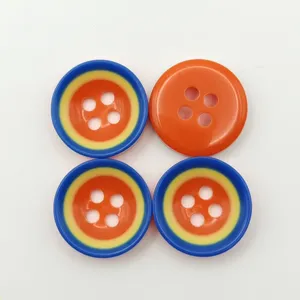 Wholesale Plastic Polyester Wholesale High Quality Extra large Red Sewing Cute Buttons for Crafts and Clothes