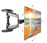 Soporte de TV de Movimiento Completo KALOC L300, Soporte Articulado Giratorio Delgado para Pantallas LED/LCD de 26 a 55 Pulgadas, Soporte de Pared para TV