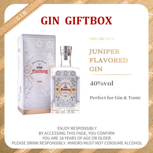 Caja de Regalo de Ginebra Fastking 700ml 40% ABV, Ginebra Premium para <span class=keywords><strong>Gin</strong></span> Tonic, Certificación ISO, 12 Botellas/Caja, 5 Años de Duración, Directo de Fábrica - Product Image 2