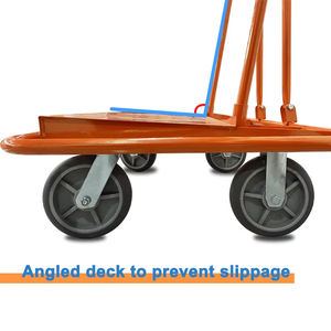 JH-Mech 가정용 접이식 조정 가능한 패널 돌리 금속 시트 돌리 하버화물 건식 벽체 카트 두 바퀴 - Product Image 5