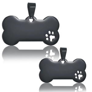 ป้ายห้อยคอสุนัขรูปกระดูก ป้ายชื่อสัตว์เลี้ยงแบบเรืองแสง 6 สี ทำจากซิลิโคน - Product Image 3