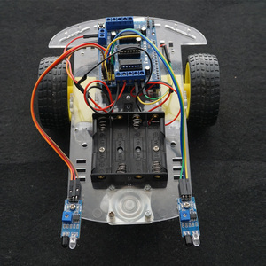 ชุดรถสมาร์ทติดตามวิถีหลบหลีกสิ่งกีดขวาง OKY5012 2WD สำหรับการศึกษา STEM - Product Image 6