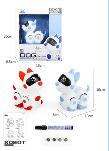 DF-luces de efectos de sonido para niños, Robot inductivo, <span class=keywords><strong>vaca</strong></span>, lápiz mágico de línea de seguimiento, juguetes educativos para mascotas - Product Image 3