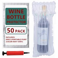 Sacs de protection transparents personnalisés, emballage gonflable, film à bulles, coussins d'air gonflables pour bouteilles de vin, fruits, verres