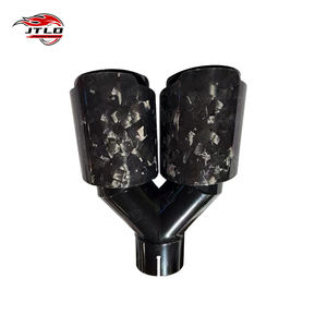 <span class=keywords><strong>Embout</strong></span> d'échappement en fibre de carbone brillante forgé pour la série <span class=keywords><strong>Akrapovic</strong></span> |   Tuyau d'échappement intérieur noir universel | Modification haut de gamme - Product Image 3