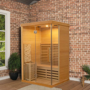 Sauna ruimte 1 2 3 4 6 8 10 personen één twee drie vier zes acht tien binnen stoom traditionele sauna - Product Image 1