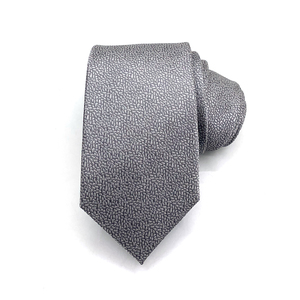 Cravate en soie personnalisée avec logo, cravates en jacquard tissées, cravate avec logo de couronne royale, cravate fine pré-nouée avec fermeture éclair pour hommes - Product Image 1