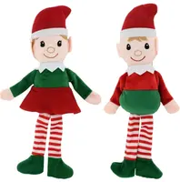 Rak Rumah Natal-Mainan Peri Mewah Duduk Natal