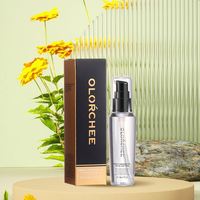 Olochee Organic 50ml Minyak Argan Perawatan Rambut-Menutrisi Rambut-Memperbaiki Rambut Perawatan Tanpa Bilas dengan Mineral