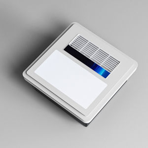 Ventilador Calefactor de Techo Integrado, Moderno, Cuadrado, Fácil de Instalar, Ventilador Calefactor Eléctrico <span class=keywords><strong>para</strong></span> <span class=keywords><strong>Baño</strong></span> con Luz LED - Product Image 2