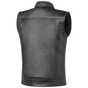 Carburo Gilet Moto Cuir Cruise Noir L - Product Image 2
