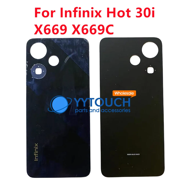 Back Cover for Infinix Hot 30i X669 X669c BACK COVER for Infinix X669 Battery Cover