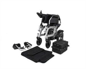 Equipo médico para obesidad y sobrepeso Silla de ruedas eléctrica plegable motorizada de alta resistencia para discapacitados - Product Image 4