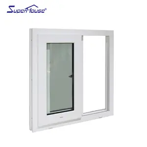 Superhouse Florida Approval Hurricane proof impact resistant pvc sliding windows and door