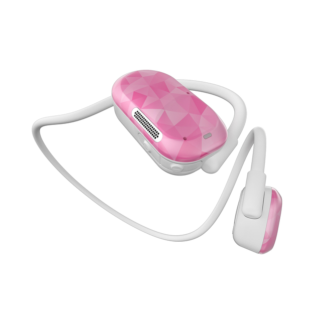 Air Open Ear True Air Conduction Wireless for Earbuds with Dual Mic IPX5 Waterproof 3-5 Hours Playtime-White UU000154