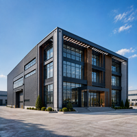 Bâtiment préfabriqué de bureaux à plusieurs étages en acier, bâtiment de bureaux de haute qualité pour les sièges d'entreprises, usage quotidien
