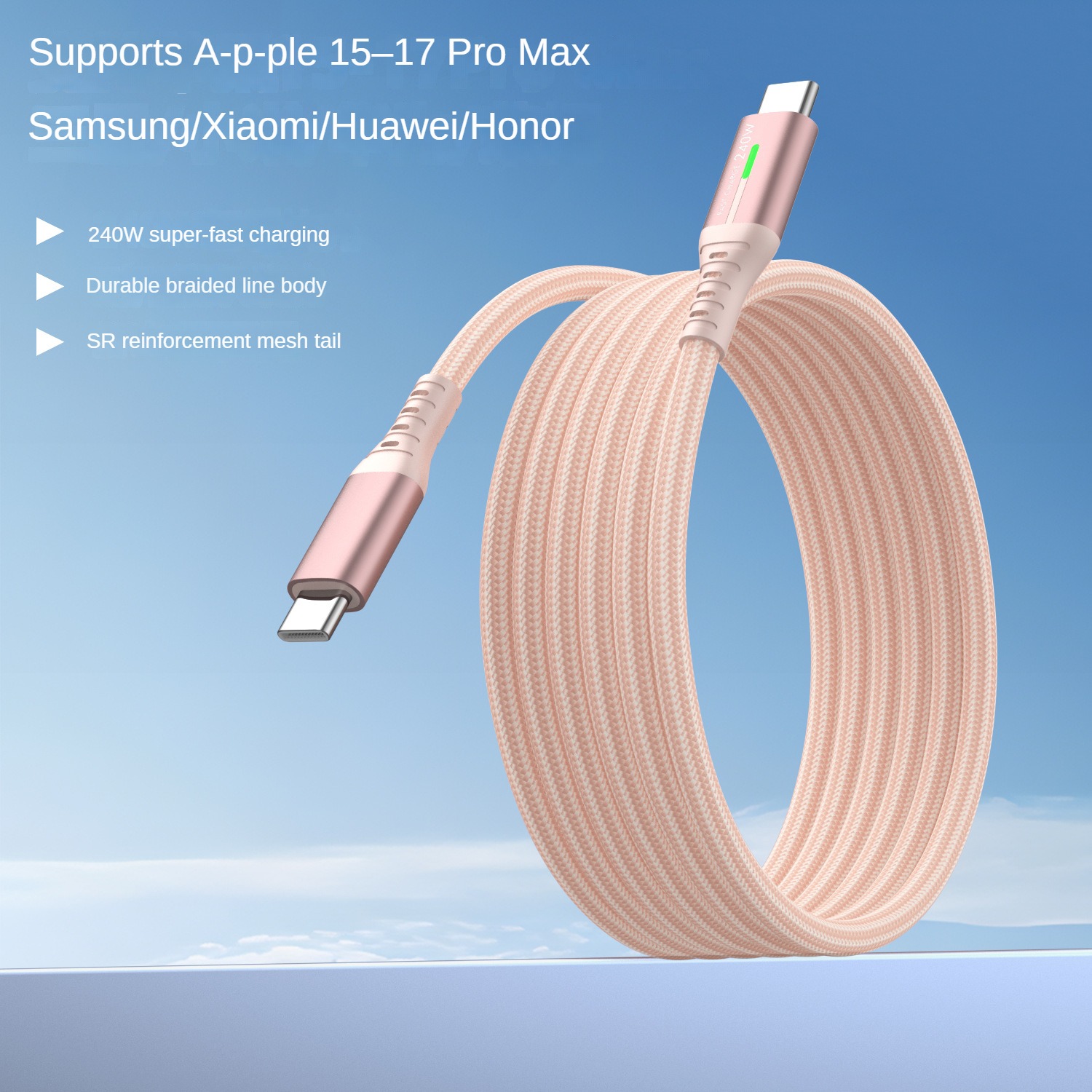 Fil de nylon Tianzhu rose 240W C-C