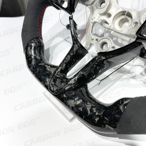 Volantes de Fibra de Carbono Forjada LED de Alta Calidad para <span class=keywords><strong>Hyundai</strong></span> <span class=keywords><strong>I30</strong></span> <span class=keywords><strong>N</strong></span>, Veloster <span class=keywords><strong>N</strong></span>, Elantra <span class=keywords><strong>N</strong></span> Genesis. En stock, envío rápido - Product Image 4