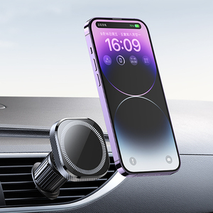 Penyangga Ponsel Mobil Magnetik dari Paduan Seng Mewah dengan Klip Pengait Ventilasi Udara yang Stabil - Product Image 3
