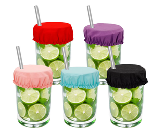 Cubierta para Bebidas de Látex Anti-Picaduras con Logotipo Personalizado en Varios Colores, Cubierta Impermeable para Vasos con Tapa de Vidrio para Fiestas, Accesorios de Bar - Product Image 5