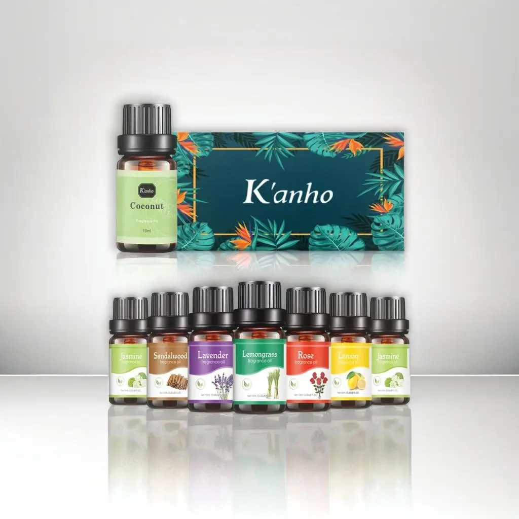 Kanho 100% puro olio da massaggio di cocco naturale per la cura della pelle olio per il corpo pianta per la cura della pelle olio essenziale