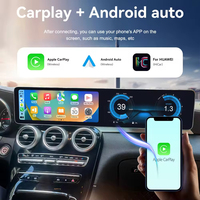 Autoradio Android 13 12,3 pouces avec Carplay pour Mercedes-Benz GLC Classe C 2015-2024, Carplay avec navigation GPS, WIFI, Mirrorlink