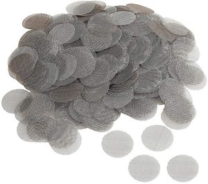 Filtre à dôme en <span class=keywords><strong>cristal</strong></span> en acier inoxydable 304 pour pipe à fumer |   Filtre à bol réutilisable |   Multi-tailles 7-25 mm - Product Image 4