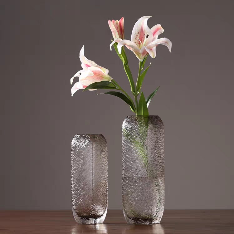 Factory Produced Wholesale Glass Flower Vase for Home Decor