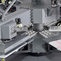 Presse à chaud pneumatique automatique Microtec APEX X6 à 6 stations, 16x20 pouces, machine de transfert thermique pour l'impression de t-shirts