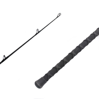 Canne à pêche longue en fibre de carbone SFR082 haute résistance, 2 sections, pour la pêche en surf en eau salée
