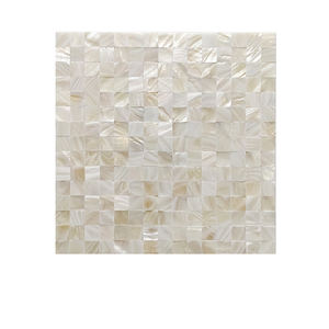 Modern Style Glass Crystal Mosaic <b>Tile</b> 10mm Thick Square 300x300mm Water Resistant Hotel Dining Wall <b>Backsplash</b> - Product Image 1