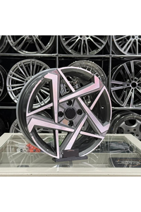 Cerchi Auto in Lega di Alluminio Forgiati Personalizzati Lisci e Lucidati Grigio Canna di Fucile Nuovi R17x7.0 Pollici per I10 <span class=keywords><strong>Bayon</strong></span> - Product Image 4