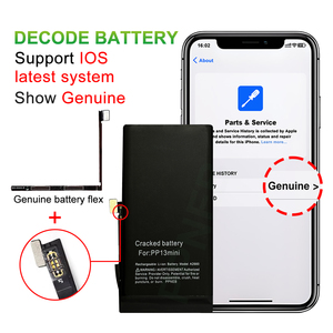 Batería de Repuesto 100% Original para <span class=keywords><strong>iPhone</strong></span> 15 Pro Max, Compatible con <span class=keywords><strong>iPhone</strong></span> X, XR, XS Max, 11, 11 Pro, 12, 13, 14, 7 Plus - Product Image 4