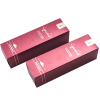 Boîtes d'emballage plates en carton rigide de luxe pour cosmétiques, avec gaufrage personnalisé, finition brillante/mate, recyclables, pour lotion