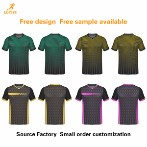Maillot de club de football pour hommes Version joueur domicile/extérieur Motif à carreaux Respirant Séchage rapide 100% Polyester Kit de football d'été personnalisé - Product Image 3
