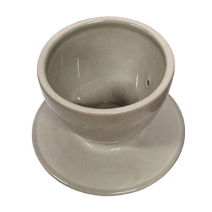 Custom Keuken Classic Vintage Glanzend Bruin Keramische Franse Beurre Houder Container Keeper Schotel Porseleinen Klokvorm Boter <span class=keywords><strong>Crock</strong></span> - Product Image 4