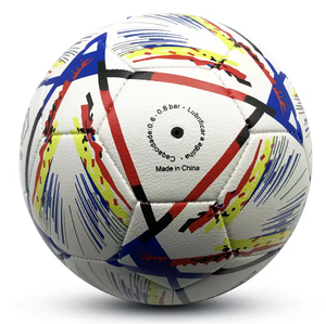 Balón <span class=keywords><strong>de</strong></span> Fútbol Profesional <span class=keywords><strong>de</strong></span> PU <span class=keywords><strong>de</strong></span> Alta Calidad con Logotipo Personalizado al por Mayor, Tamaño 5, Balón <span class=keywords><strong>de</strong></span> Fútbol para Entrenamiento al Aire Libre - Product Image 1