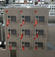 Armoire de recharge pour téléphones portables, armoire de rangement pour téléphones à 9 compartiments, casier pour étudiants