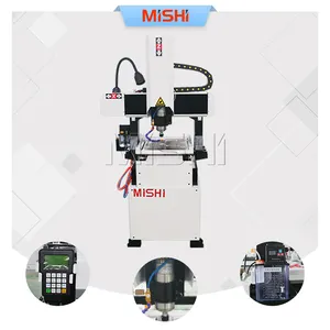 MISHI 2023 Mini madeira metal cnc máquina 2 * 2ft cnc metal router 6090 cnc fresadora de metal para metal