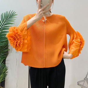 T-shirt décontracté pour femme, coupe ajustée, séchage rapide, écologique, imprimé numérique, été 2025 - Product Image 4