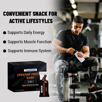 Barres protéinées de créatine OEM Ausreson – Compléments nutritionnels sportifs pour l'énergie, la fonction musculaire et la récupération – Barres protéinées à la créatine pure