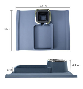 Personalizar Color 2024 Venta caliente sofá Caddy sofá <span class=keywords><strong>reclinable</strong></span> silicona Anti derrame bebida sala de estar sofá soporte de almacenamiento para su sofá - Product Image 3