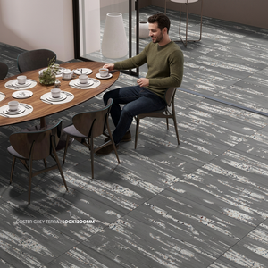 Super Wood Blanco Beige Wood Look Polished Glazed Porcelain Tiles 24x48inch Decorative Floor <b>Wall</b> Tile - Product Image 3